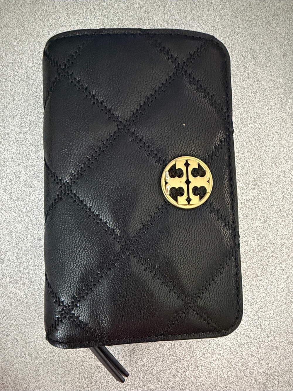 Tory Burch Willa Medium Wallet with Gold Logo